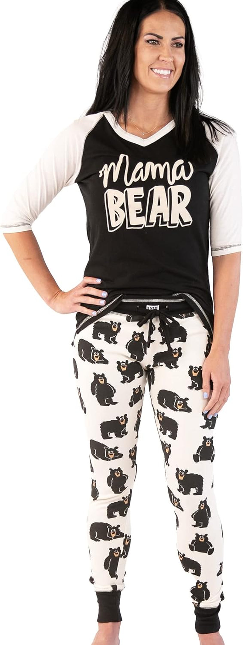 Matching Family Pajama Sets for Adults, Kids, and Baby Family Bear