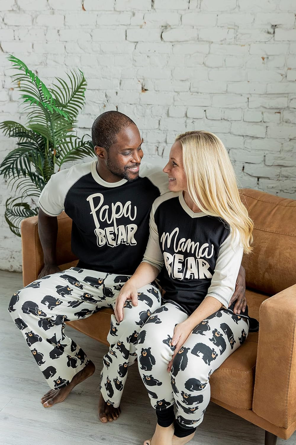 Matching Family Pajama Sets for Adults, Kids, and Baby Family Bear